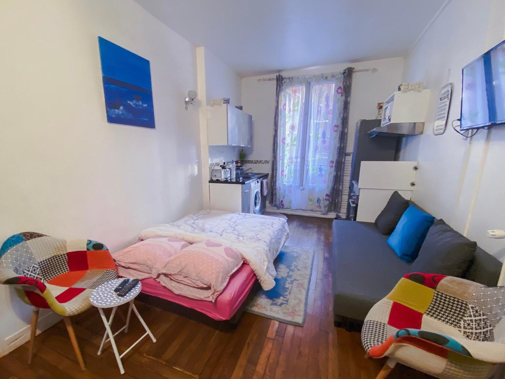 Nice Apartment Ideal To Visit Paris Клиши Екстериор снимка